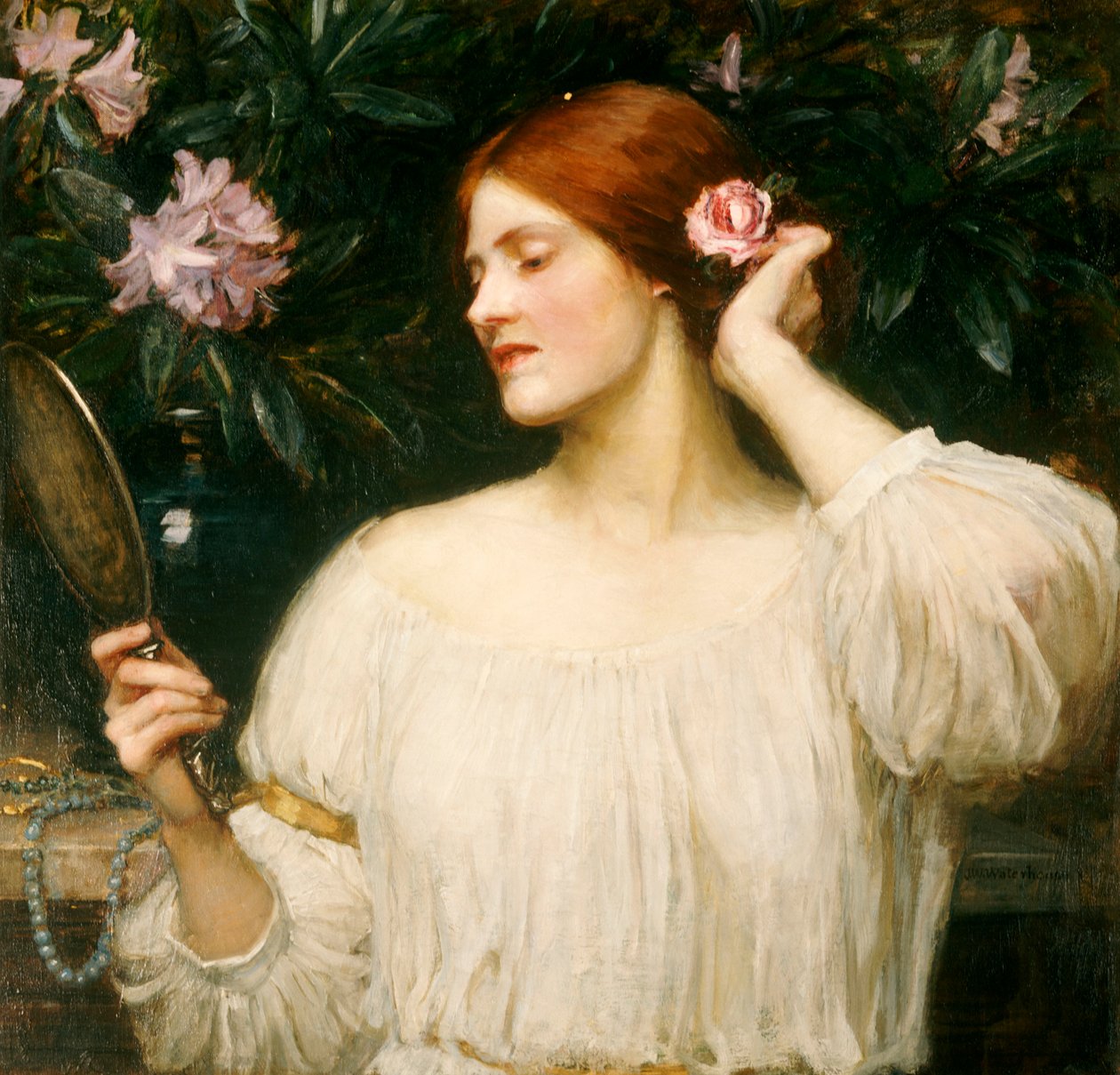 Makyaj, c.1908-10 by John William Waterhouse