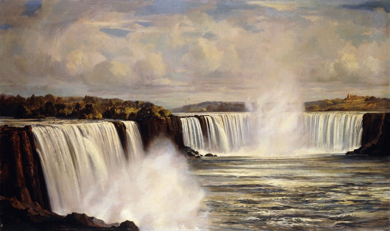 Niagara Şelaleleri by John Wilson