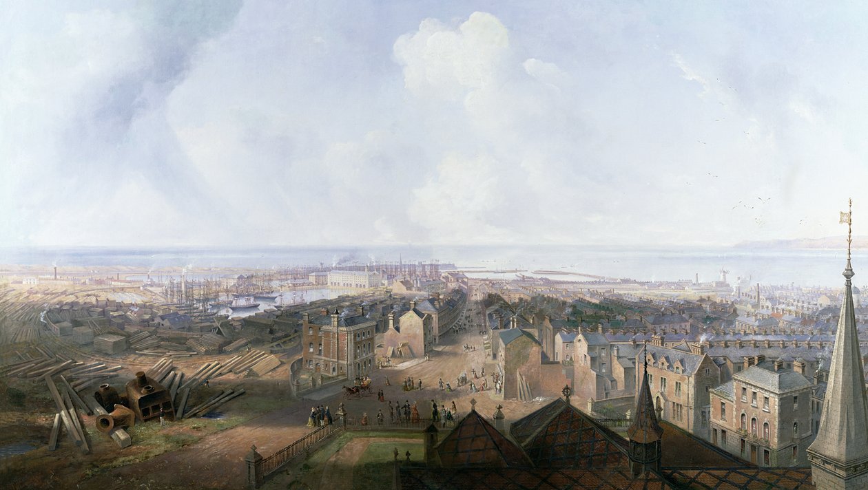 1859 ಟರ್ಕ್ ವರ್ಷದಲ್ಲಿ ವೆಸ್ಟ್ ಹಾರ್ಟಲ್‌ಪೂಲ್ by John Wilson Carmichael