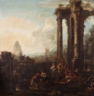 Klasik kalıntıların bir capriccio