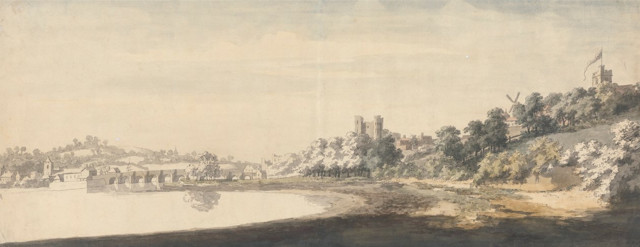 Rochester'daki Köprü ve Kale by Jonathan Skelton
