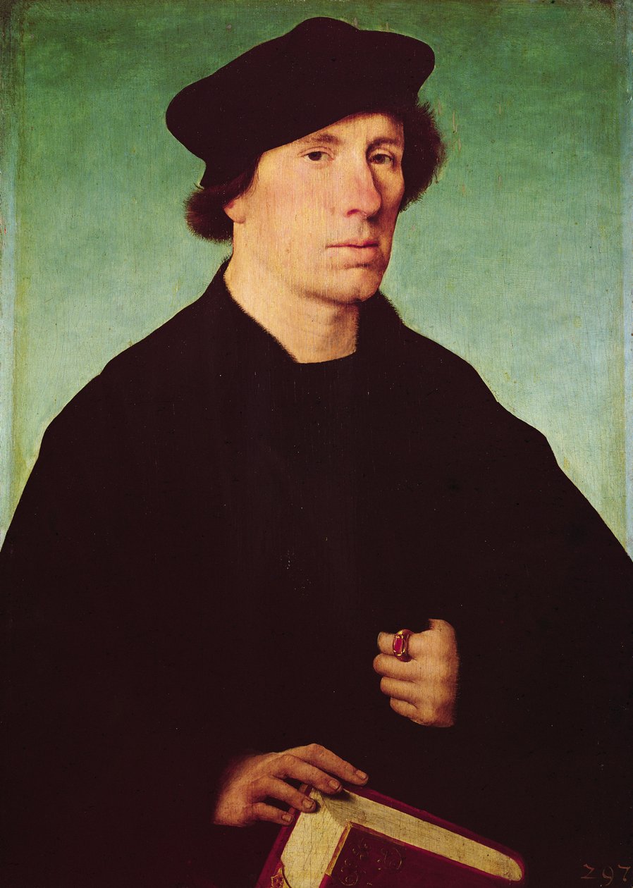 Bir adamın portresi by Joos van Cleve