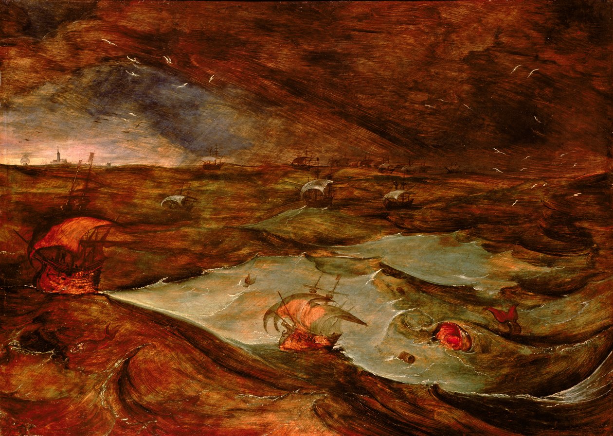 Denizde Fırtına, 1610 by Joos or Josse de Momper