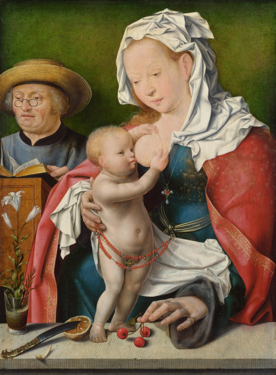 Kutsal Aile, c. 1520 by Joos van Cleve