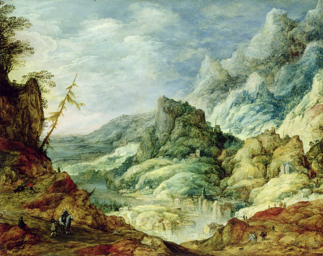 Alp Manzarası, c.1620 by Joos or Josse de Momper