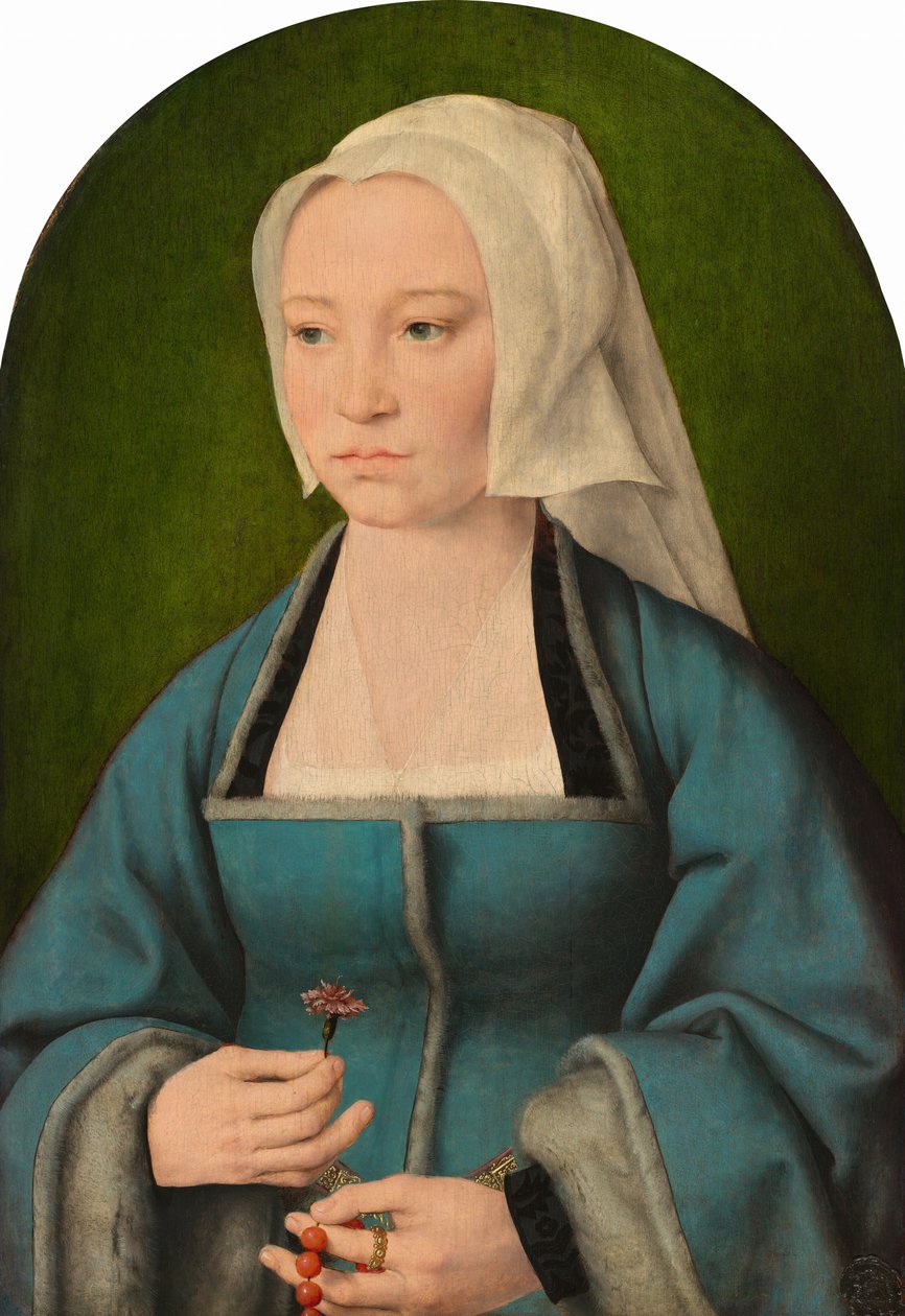 Margaretha Boghe, muhtemelen 1518. by Joos van Cleve