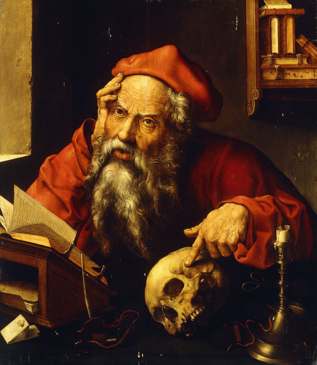 Aziz Jerome, by Joos van Cleve