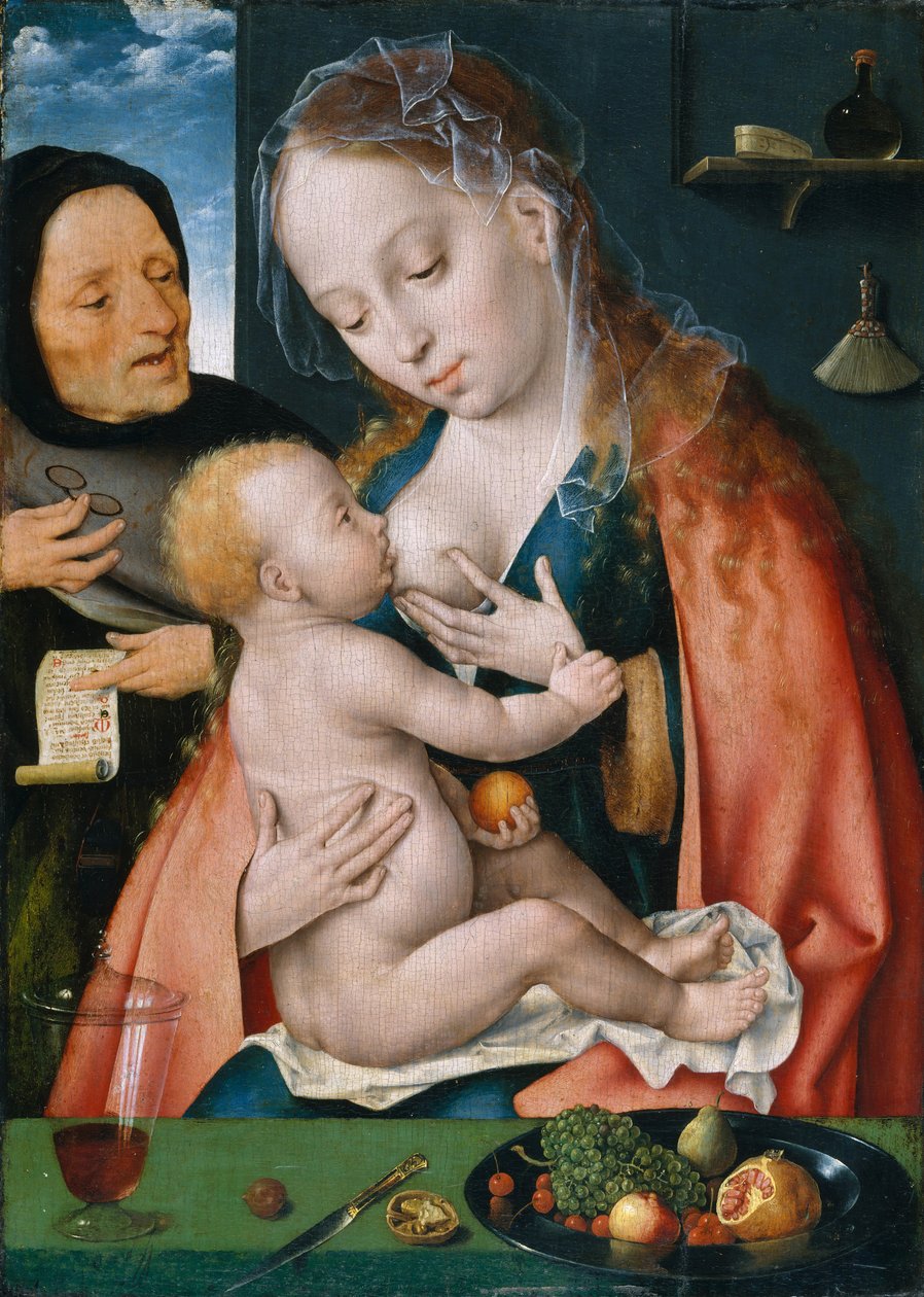 Kutsal Aile, ca. 1512-13. by Joos van Cleve