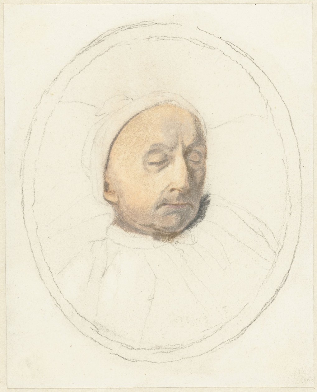 Adam ölüm döşeğinde by Jordanus Hoorn