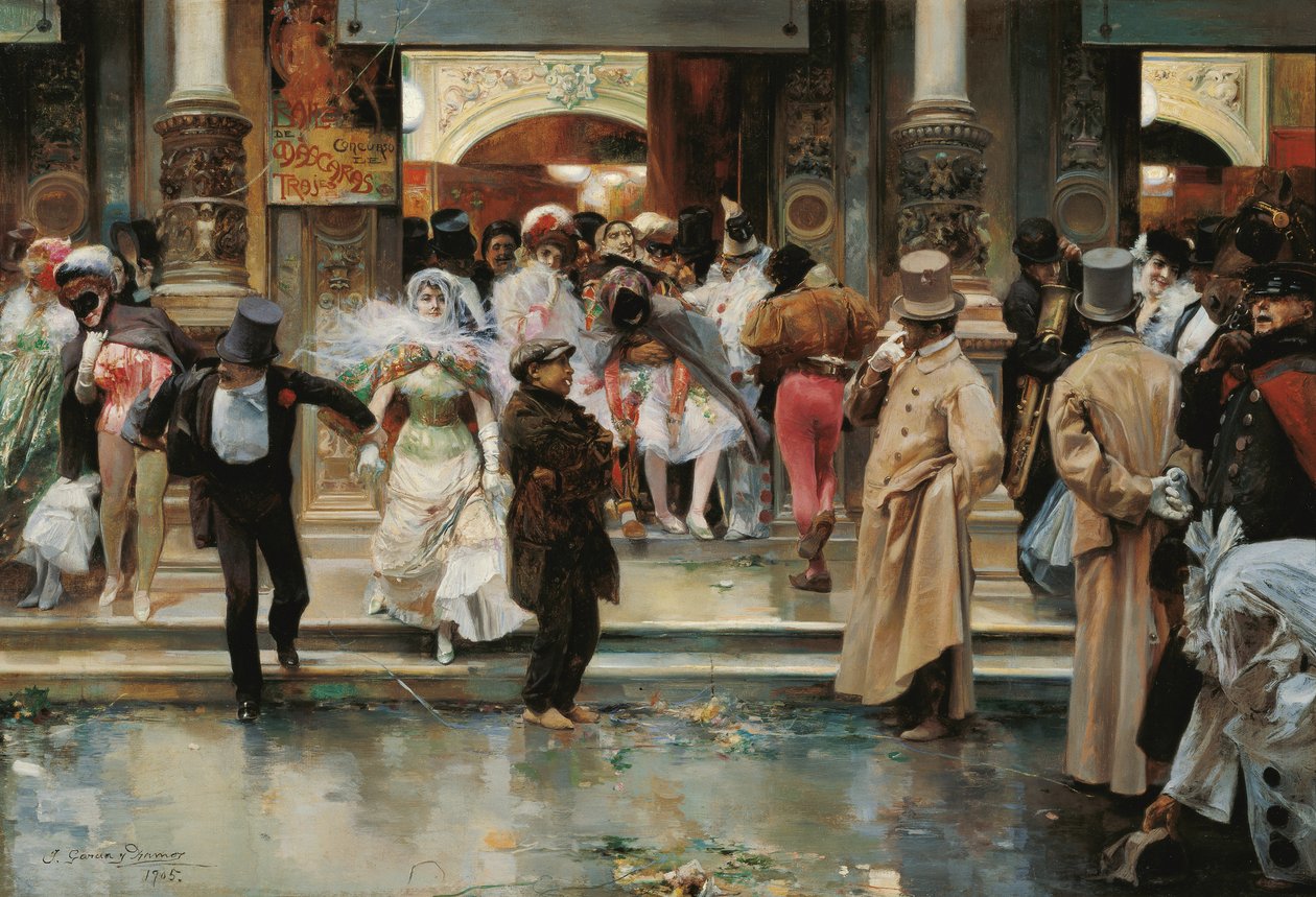 Maskeli Topu Bırakmak by José García y Ramos