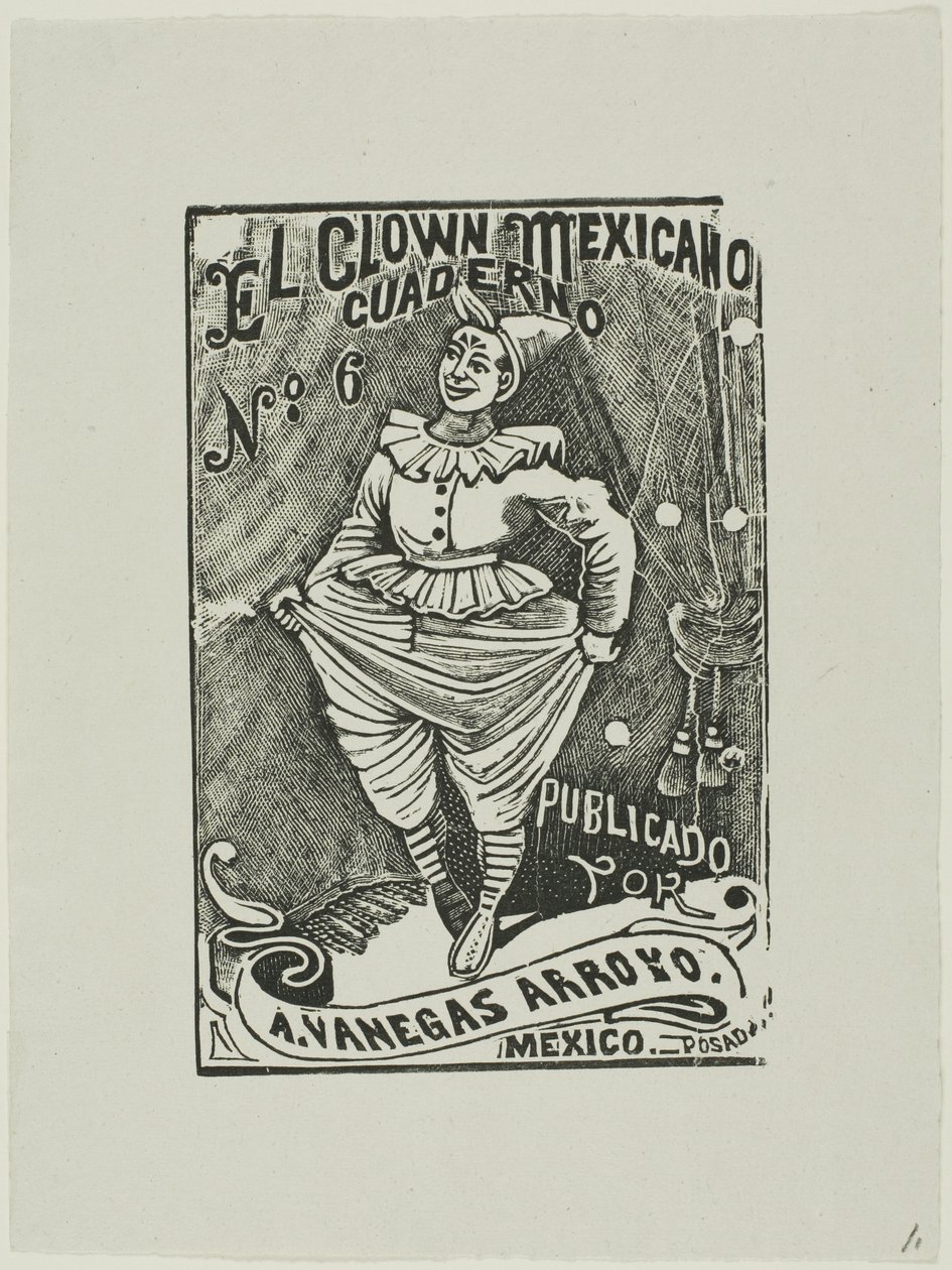 Meksika Palyaço, 6 numara by José Guadalupe Posada