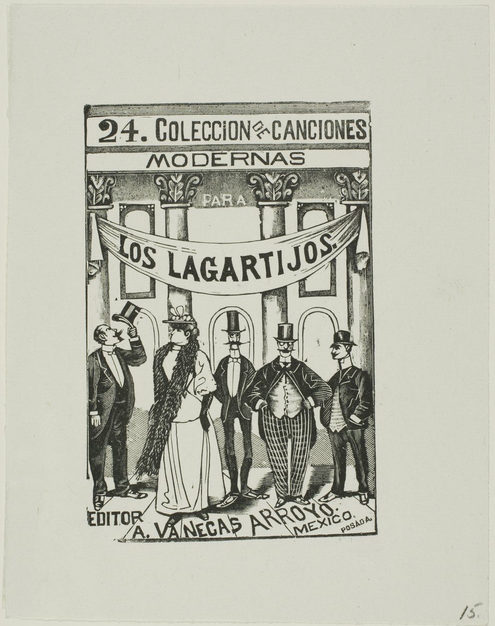 Dandies by José Guadalupe Posada