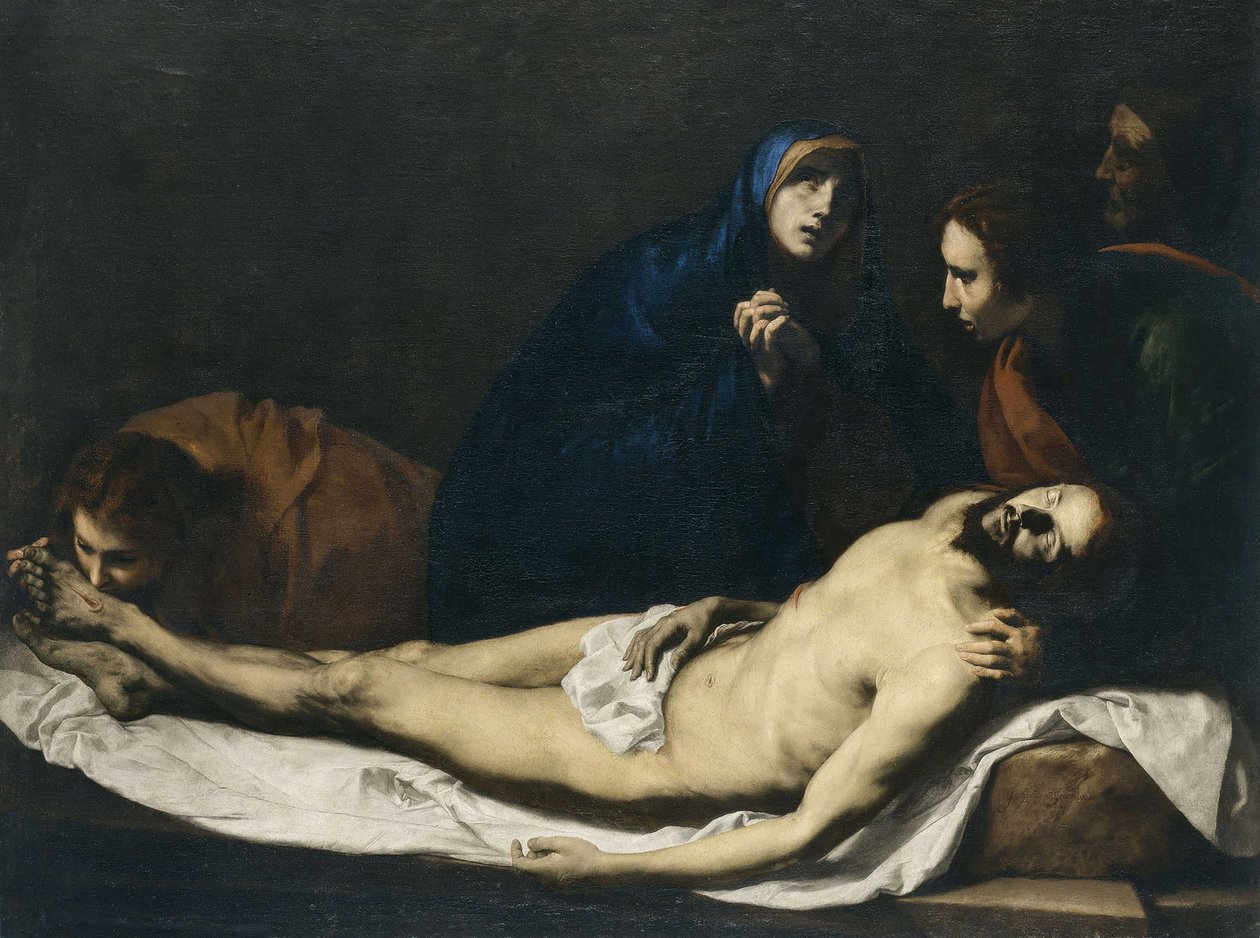 İsa Üzerine Ağıt, 1633. by José Ribera de