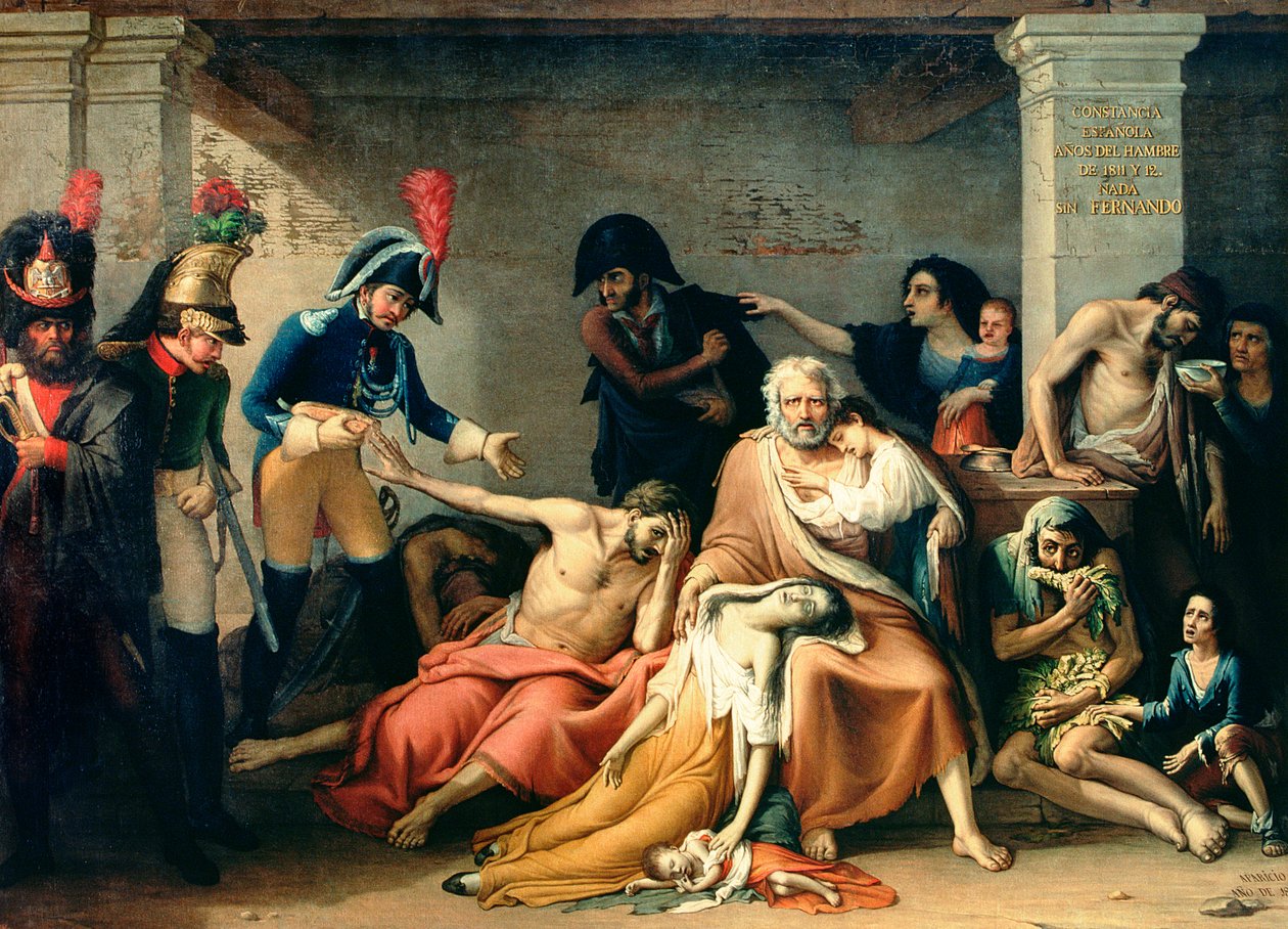 Madrid'in Açlığı, 1811-12'de by José Aparicio