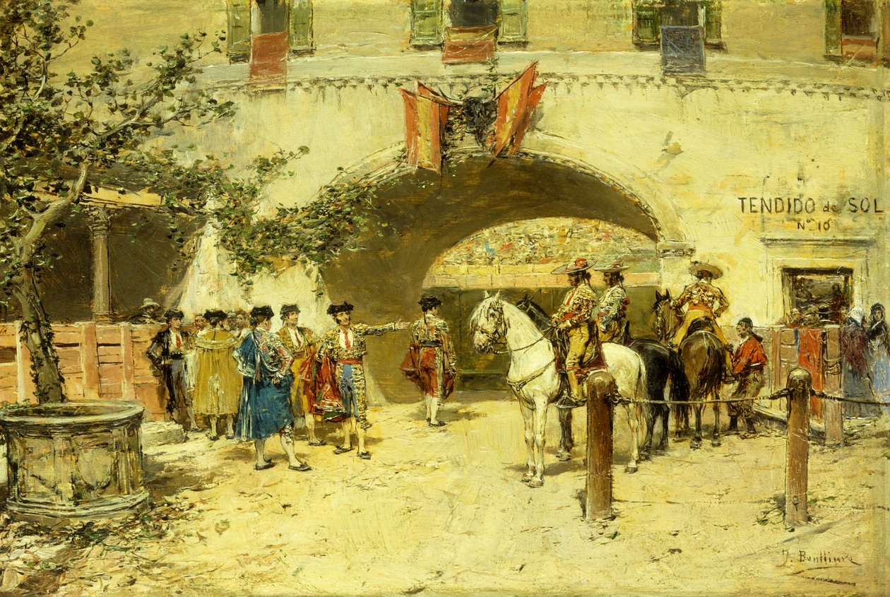 Arenaya Giriş by Jose Benlliure y Gil