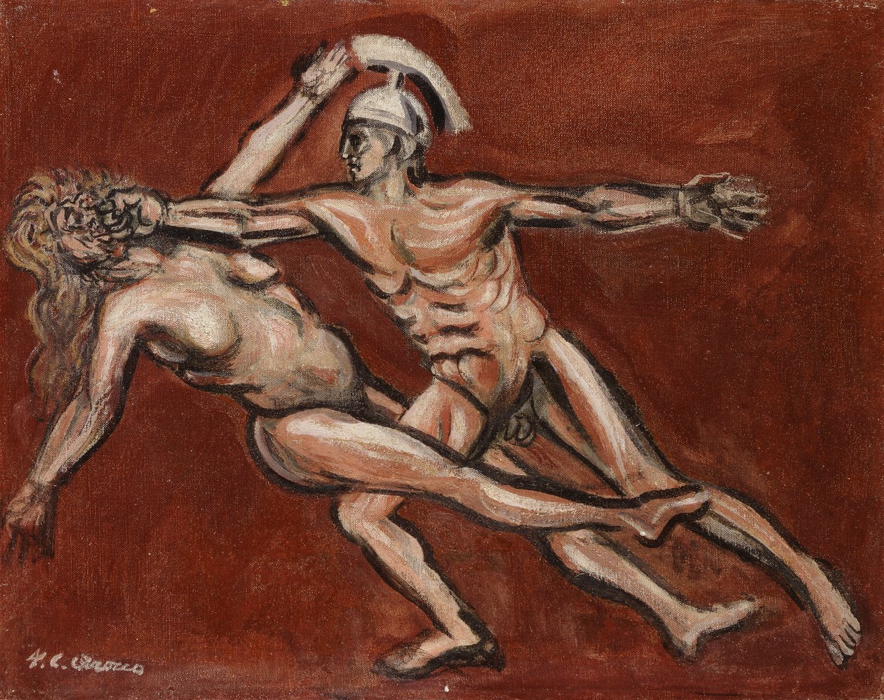 anlaşmazlık by José Clemente Orozco