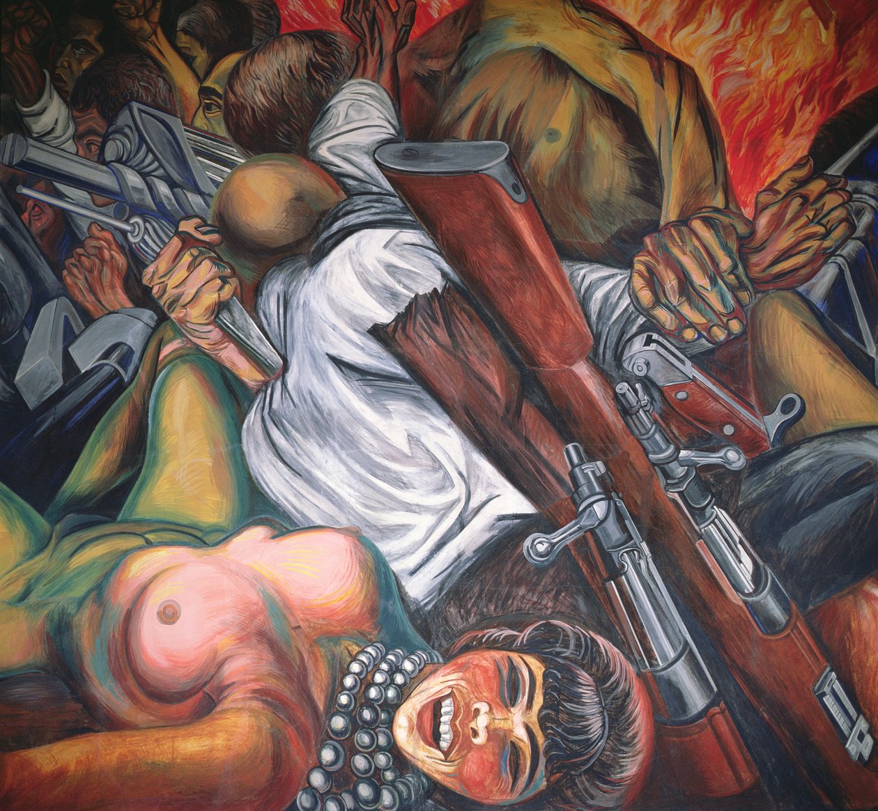 katarsis by José Clemente Orozco
