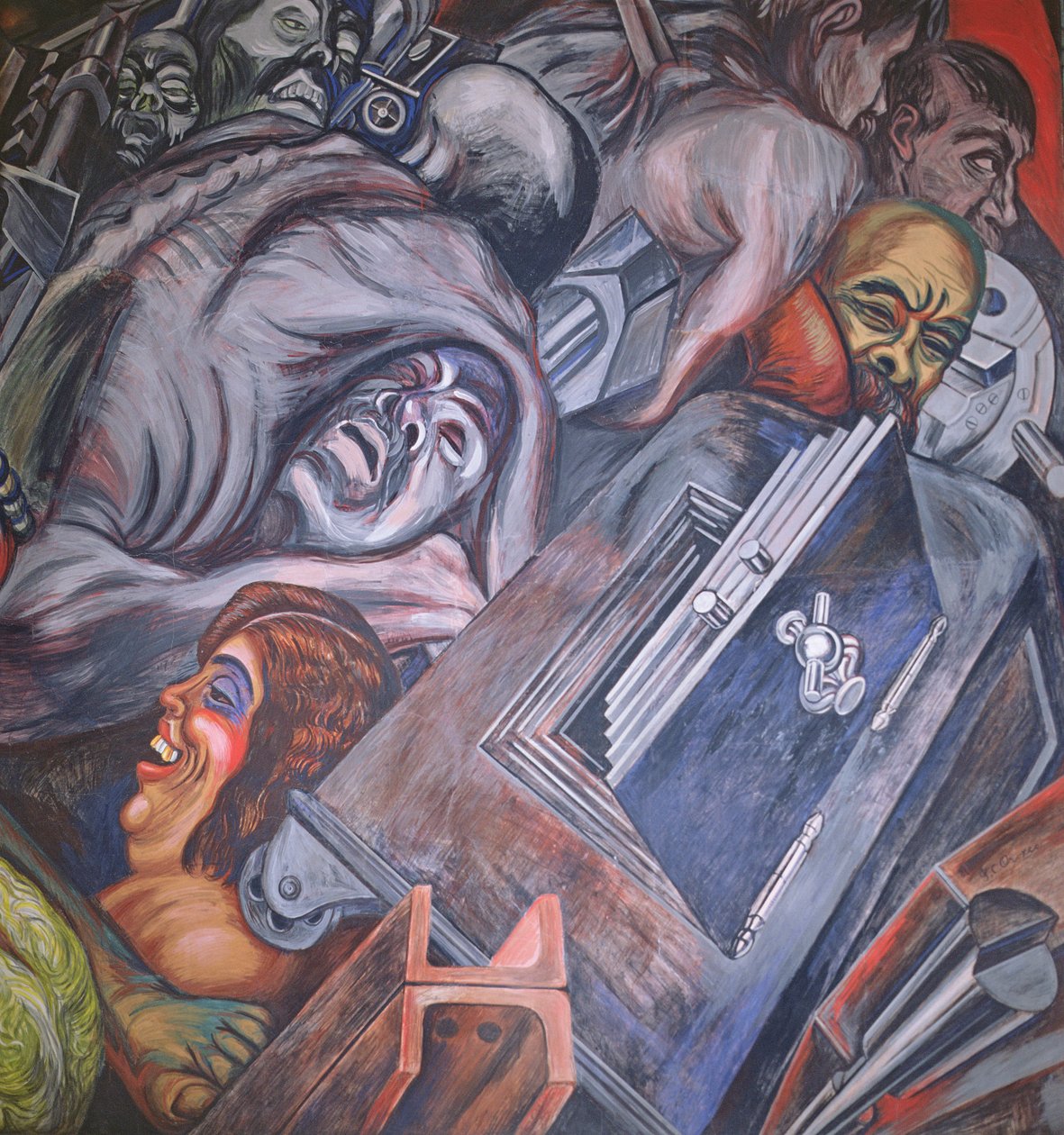 katarsis by José Clemente Orozco