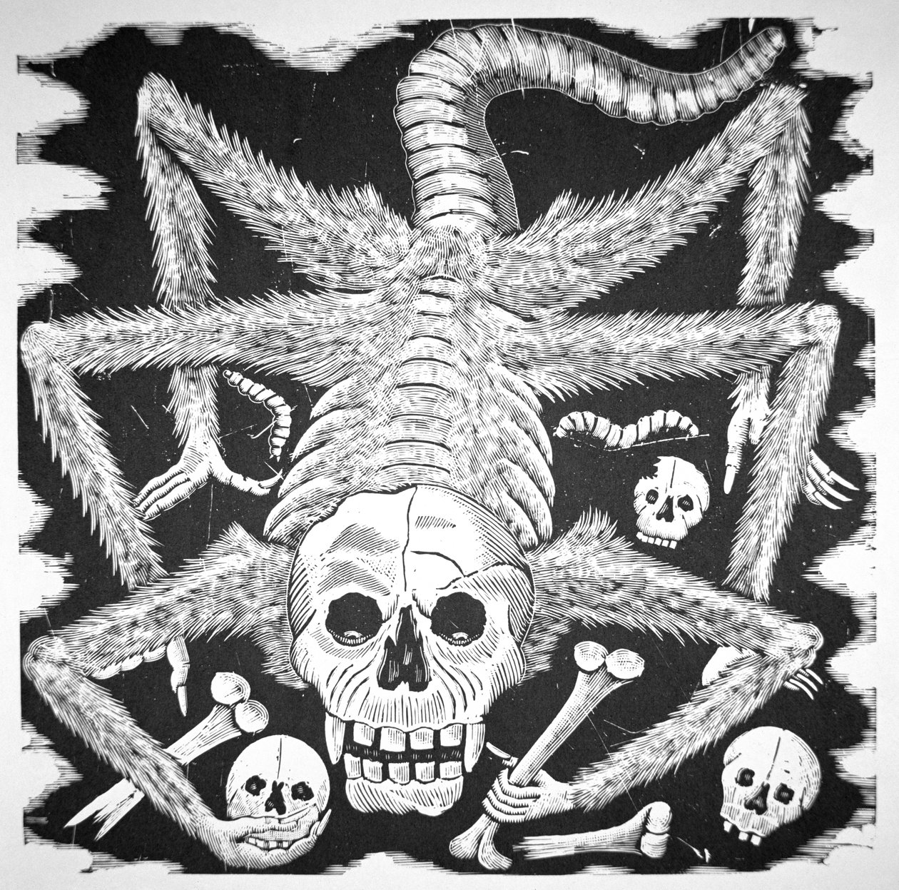 Calavera Huertista, c.1910 (gravür) by José Guadalupe Posada