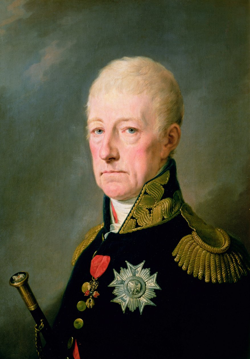 Kont Wenzei Anton von Kaunitz (1711-94) by Josef Kreutzinger
