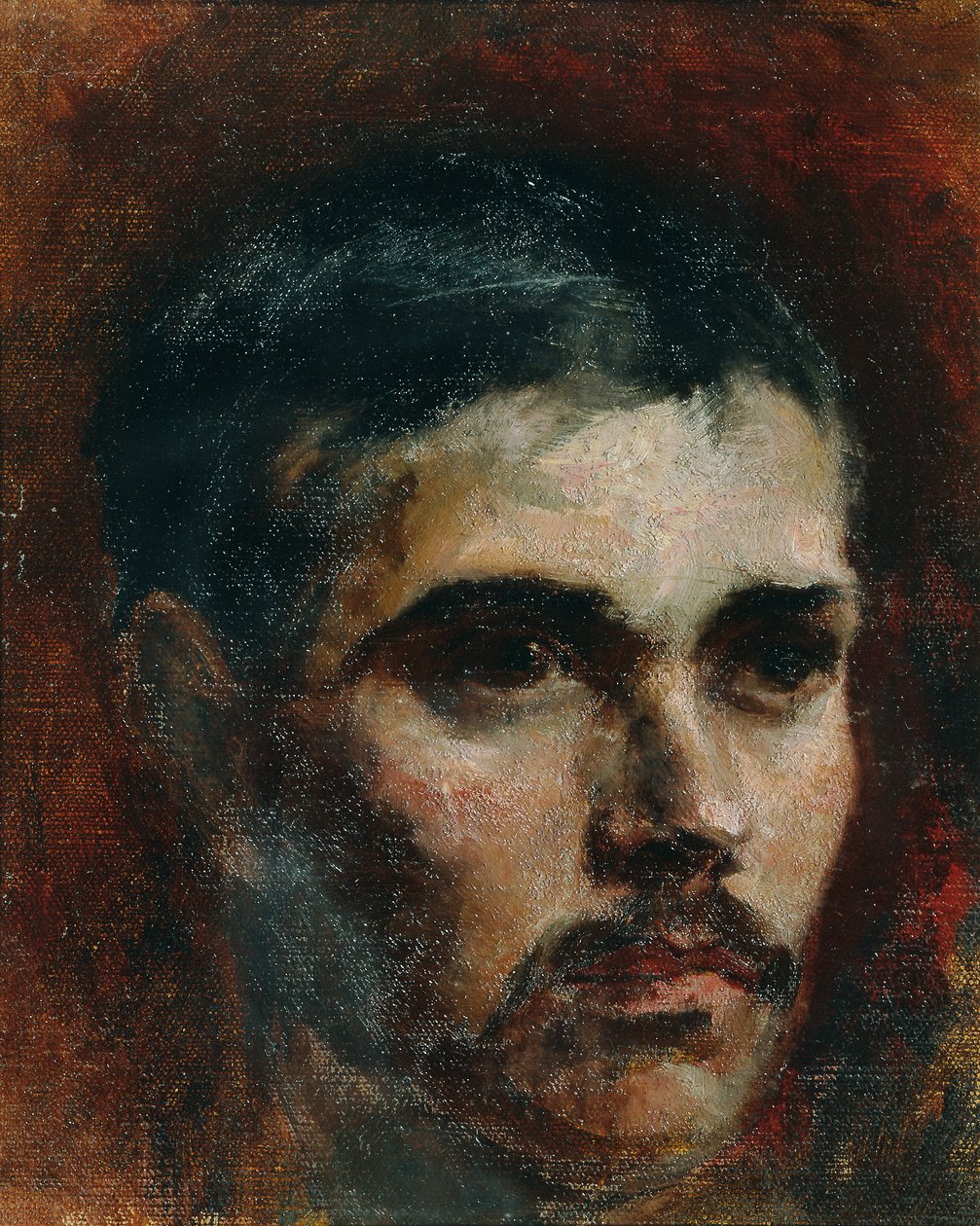 bir beyefendinin portresi by Josef Engelhart