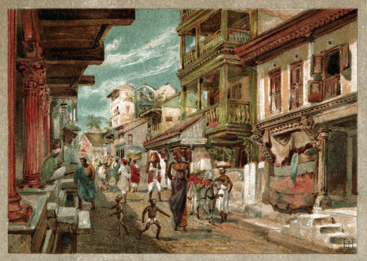 Mumbai'de Sokak by Josef Hoffman