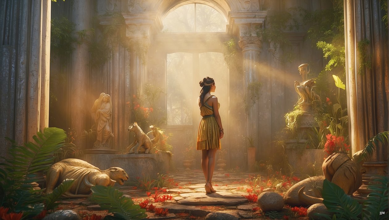 Dreamcore_ancient Roman-World_01 by Josef Johann Michel