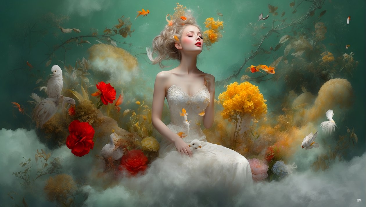 Dreamcore_dreamlike_scene-white_04 by Josef Johann Michel