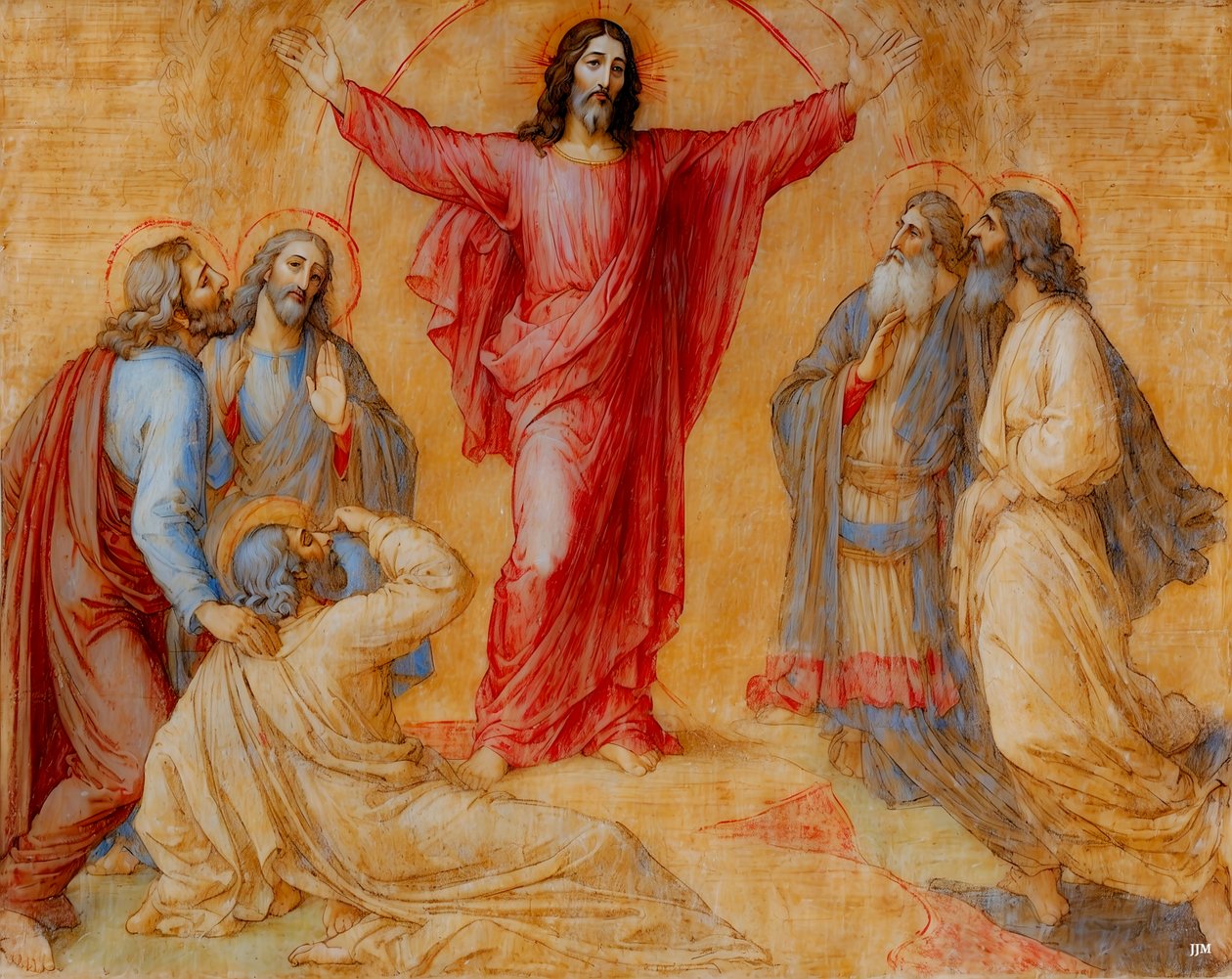 Jesus_Transfiguration_02 by Josef Johann Michel
