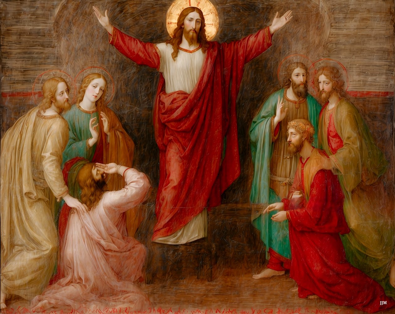 Jesus_Transfiguration_03 by Josef Johann Michel