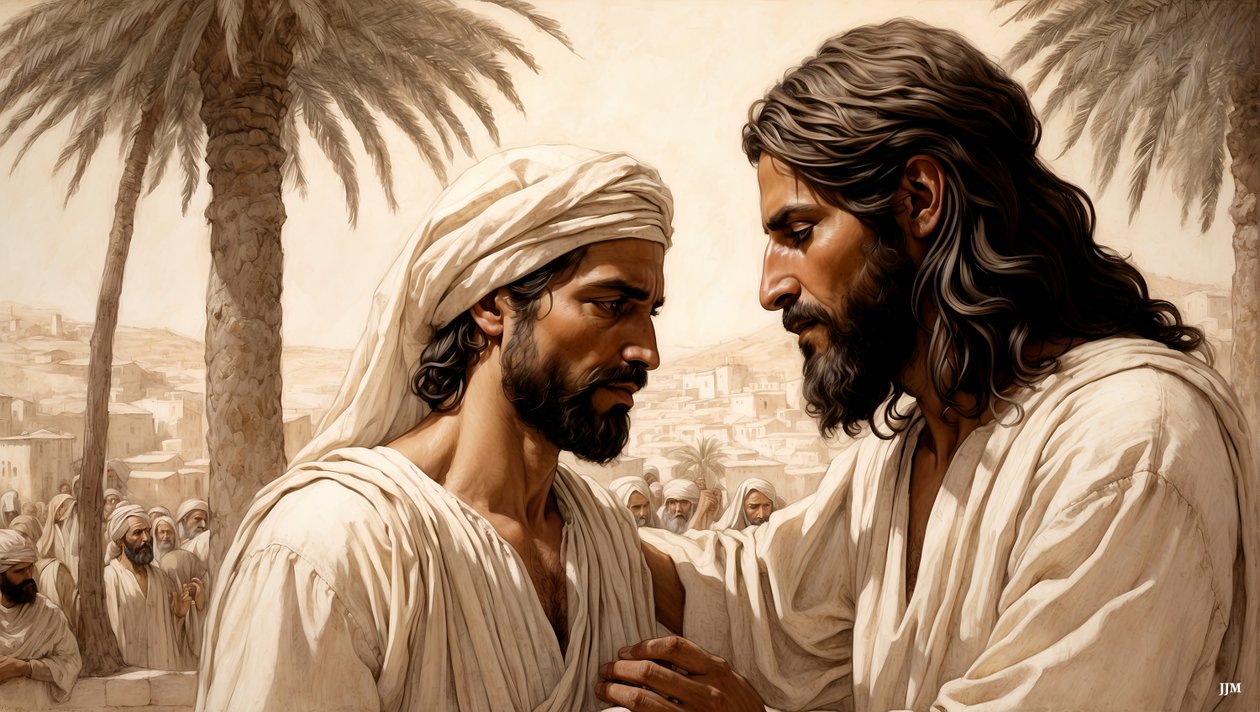 Jesus_kör dilenciyi iyileştirir_04 by Josef Johann Michel