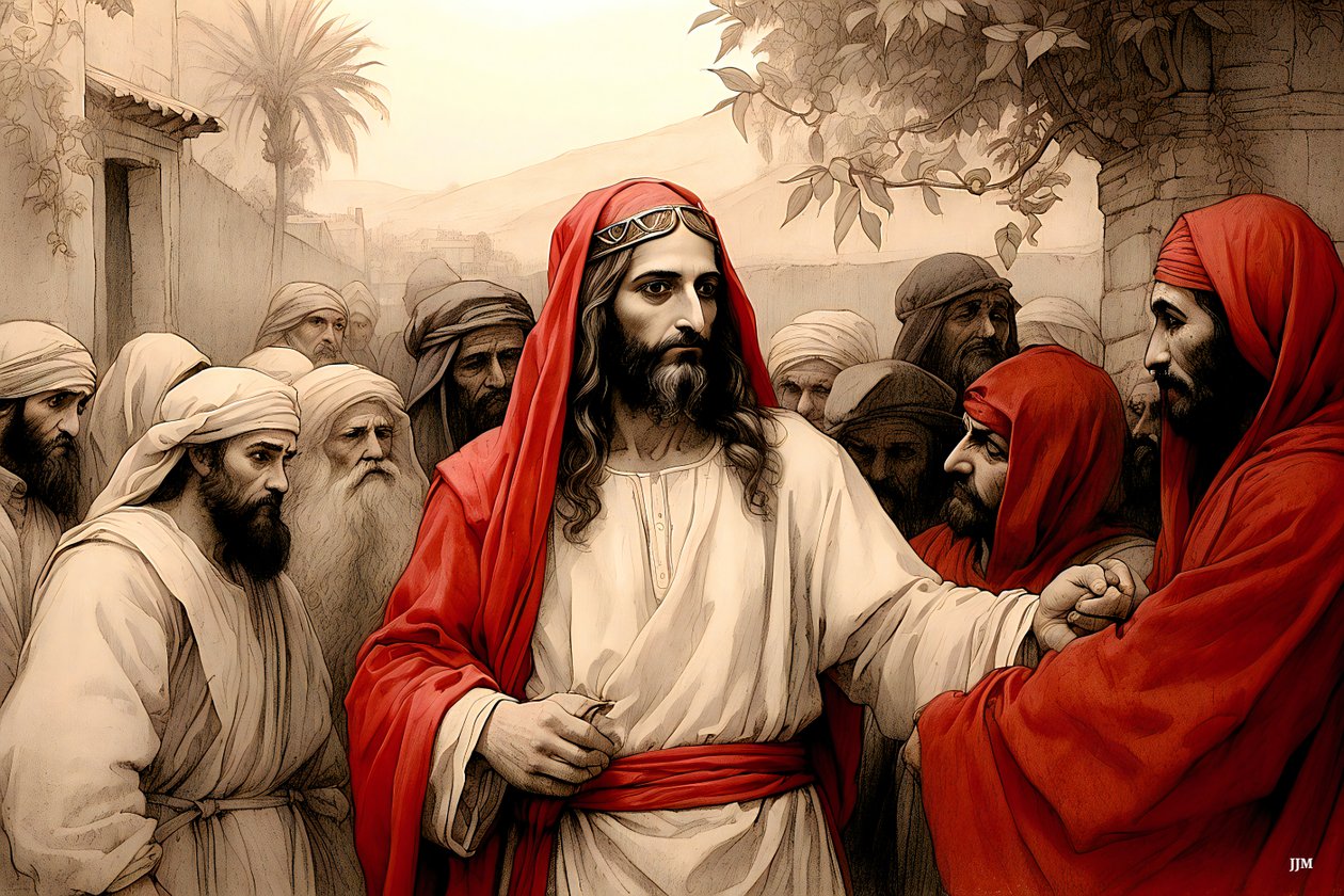 Jesus_Judas_02 tarafından ihanete uğradı by Josef Johann Michel