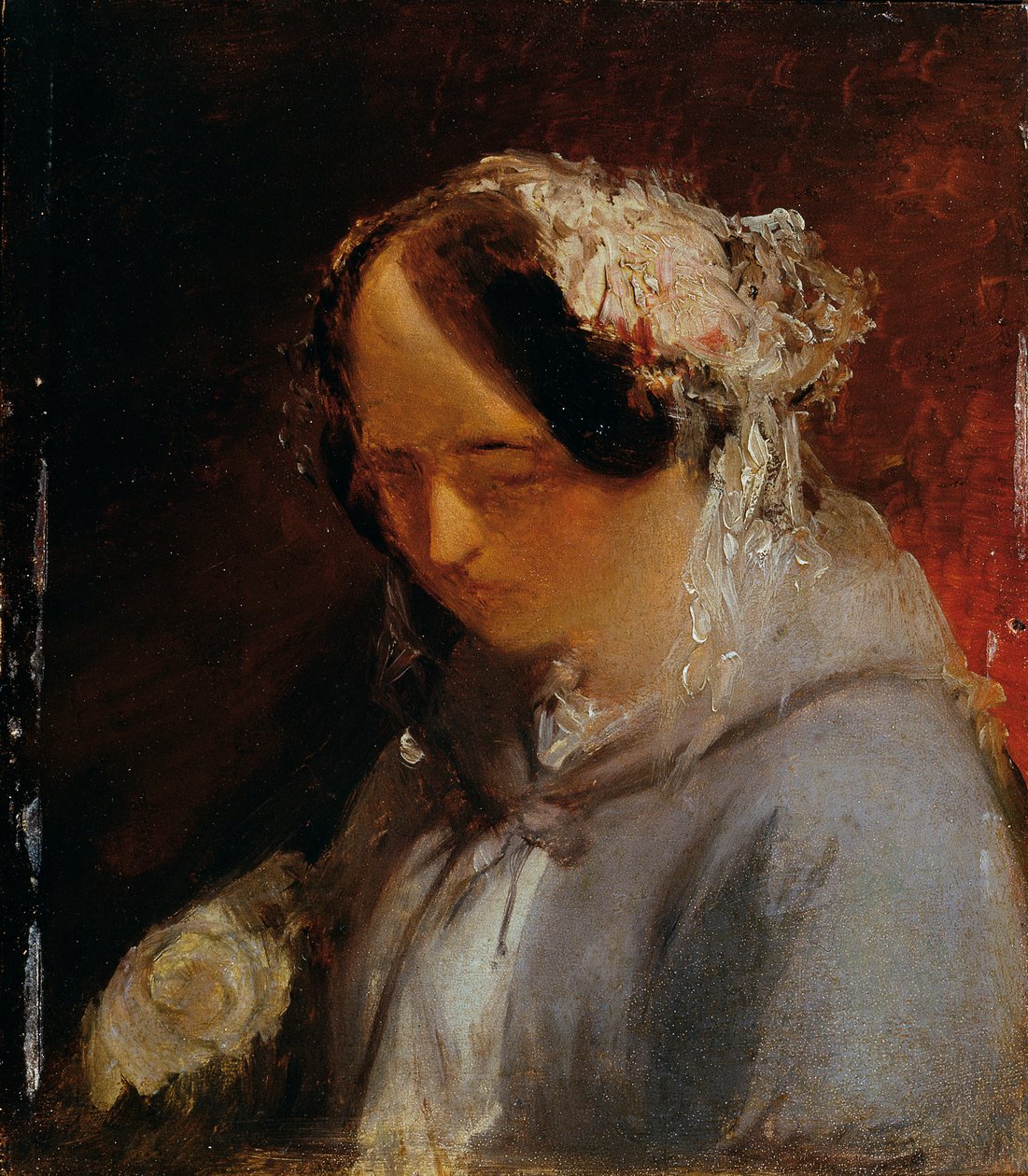 bir bayanın portresi by Josef Navrátil
