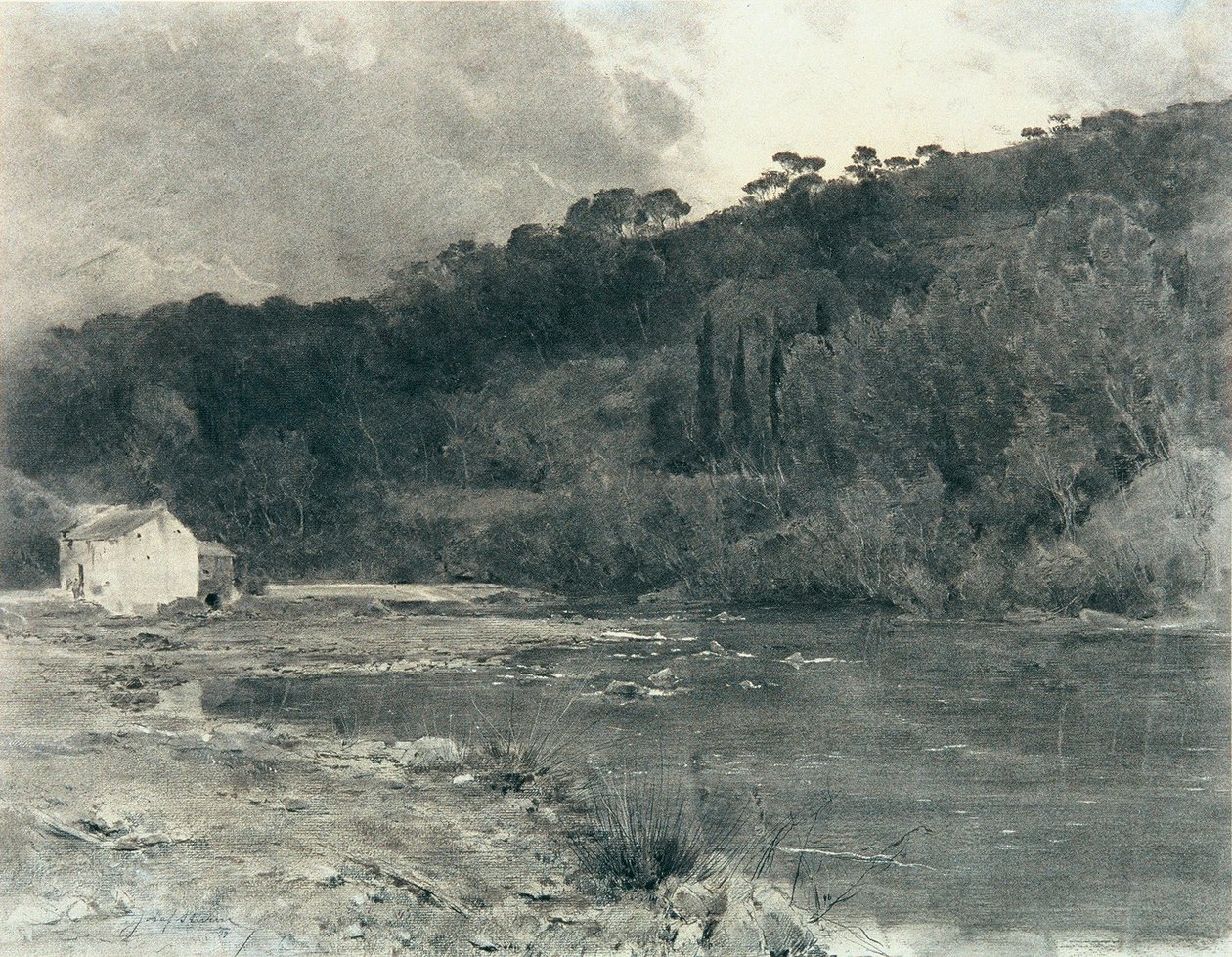 An der Guadaira (İspanya) by Josef Sturm