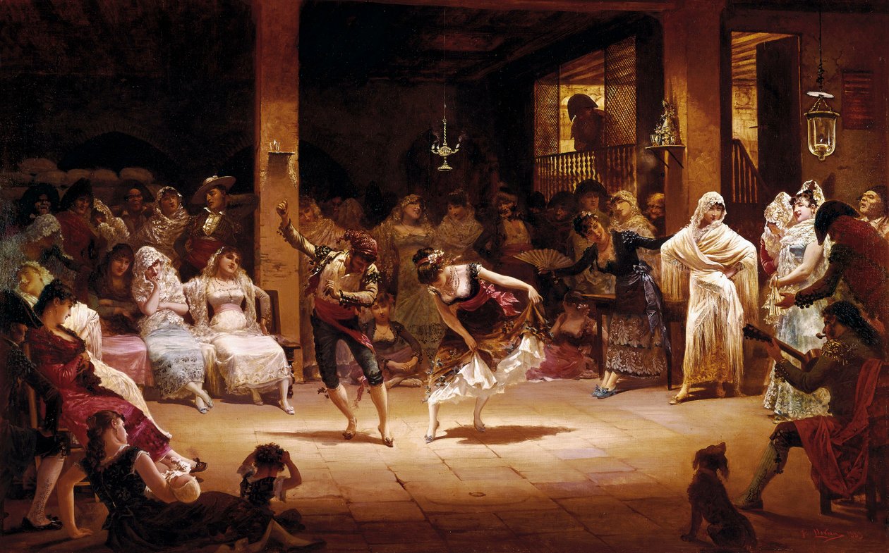 Yağ Lambasının Dansı by Josep Llovera Bofill