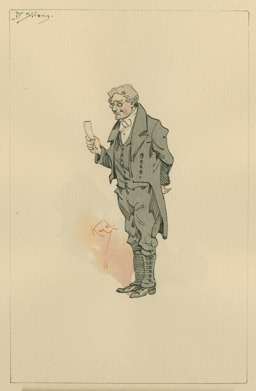 Dr Strong, 1920