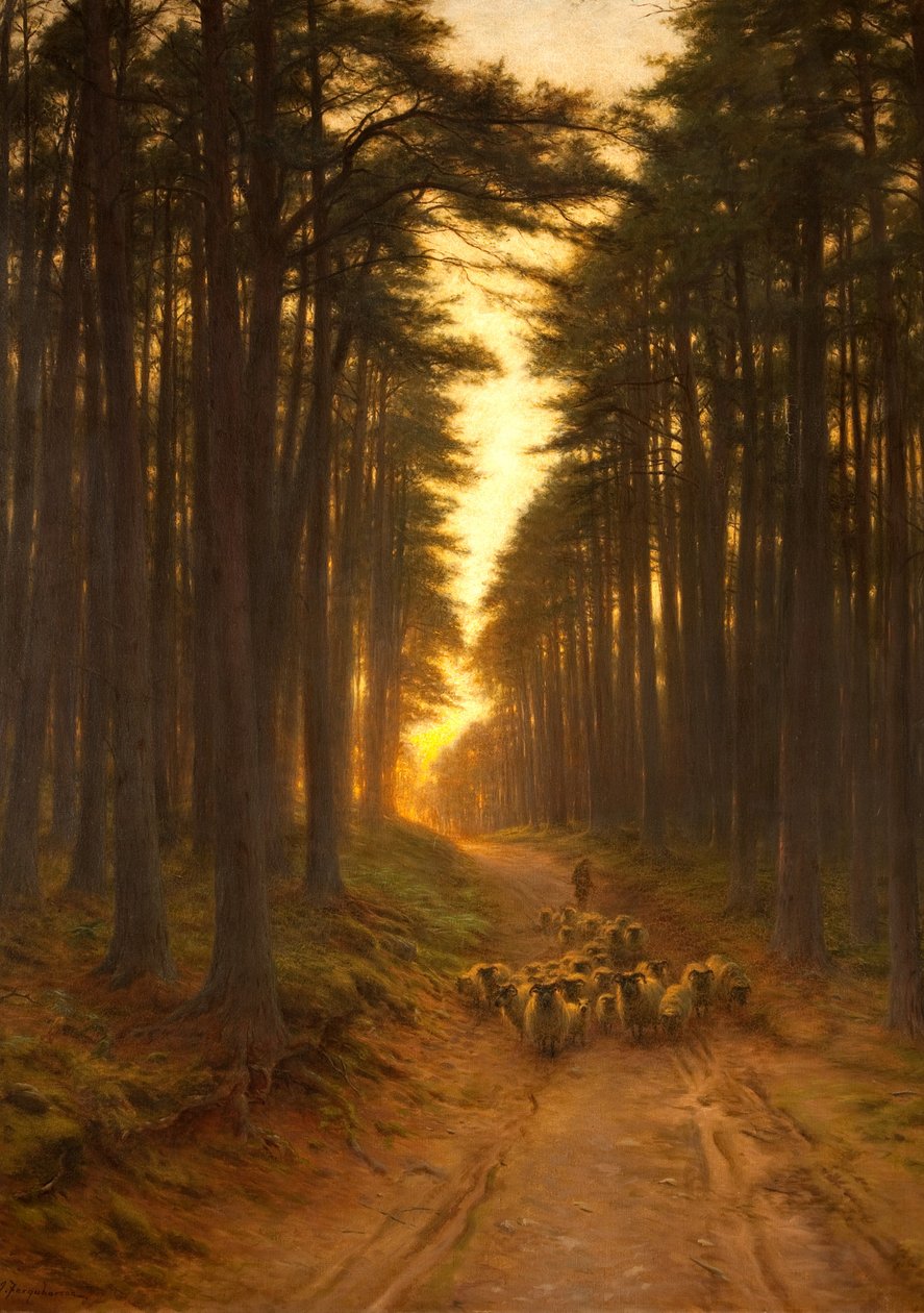 Şimdi Hala Akşam Geldi, c.1905 by Joseph Farquharson