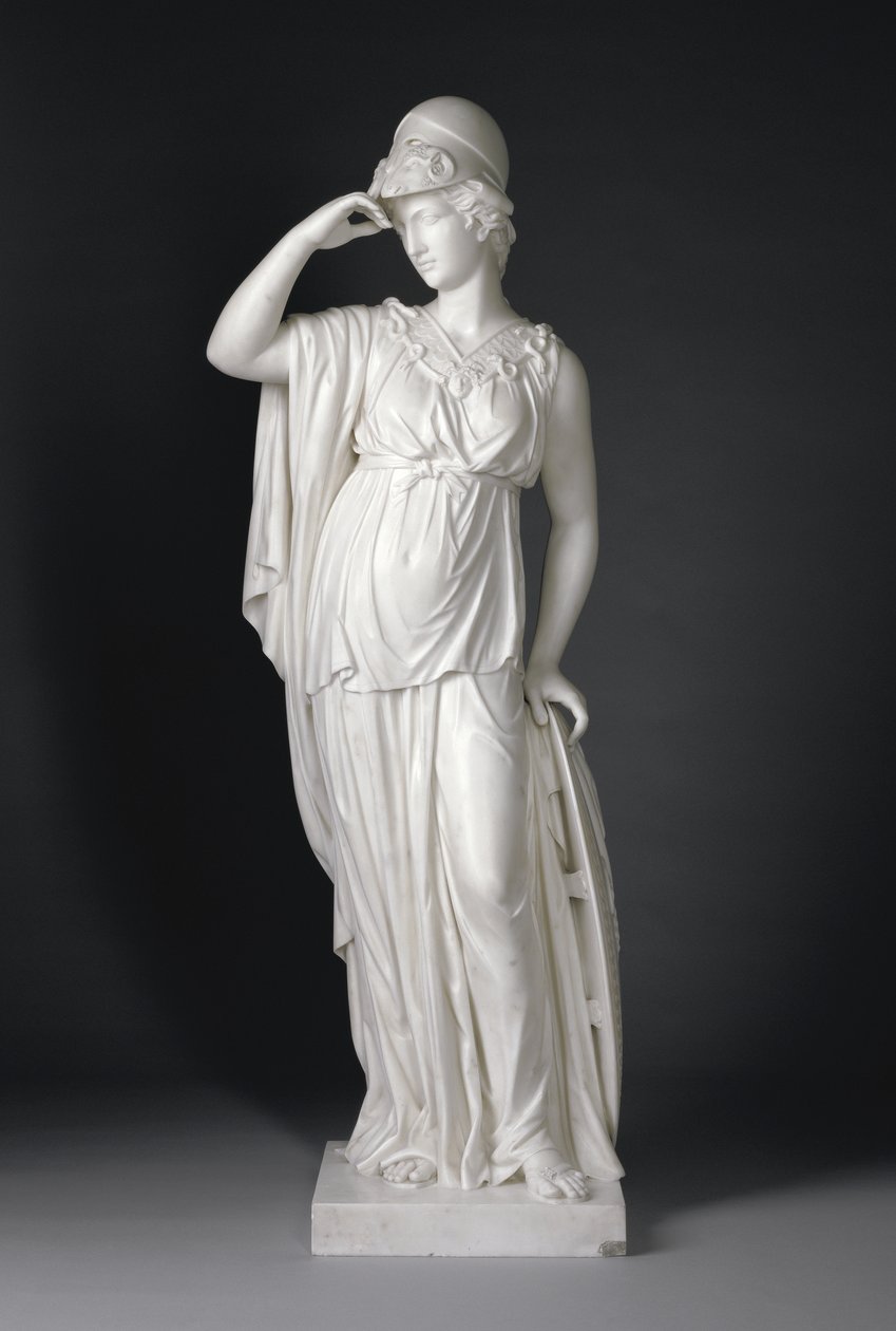 Minerva, 1775 (mermer) by Joseph Francis Nollekens