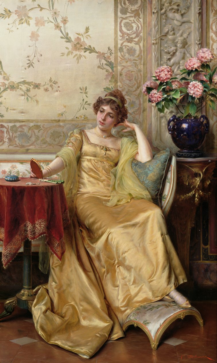 Meditasyon by Joseph Frederick Charles Soulacroix