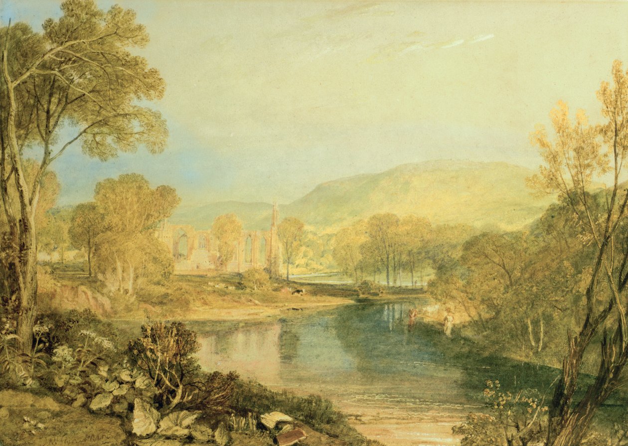Bolton Manastırı, by Joseph Mallord William Turner