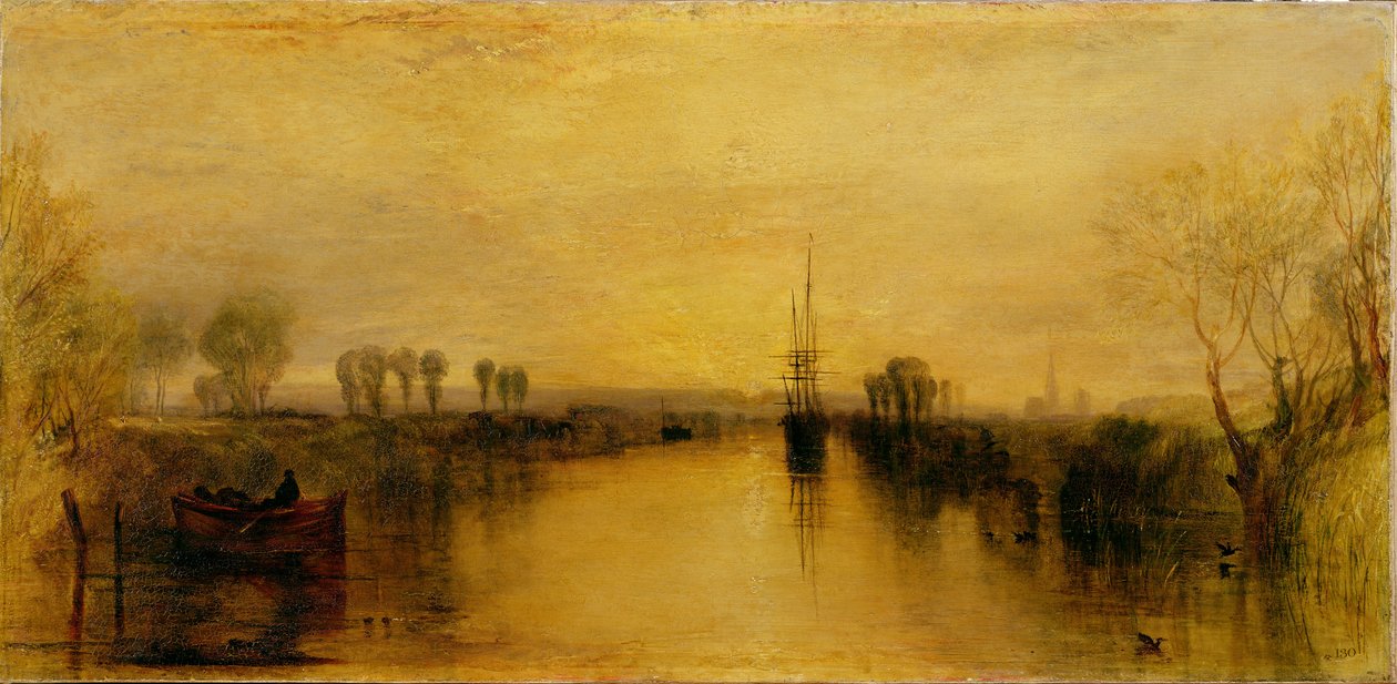 Chichester Kanalı, c.1829 by Joseph Mallord William Turner