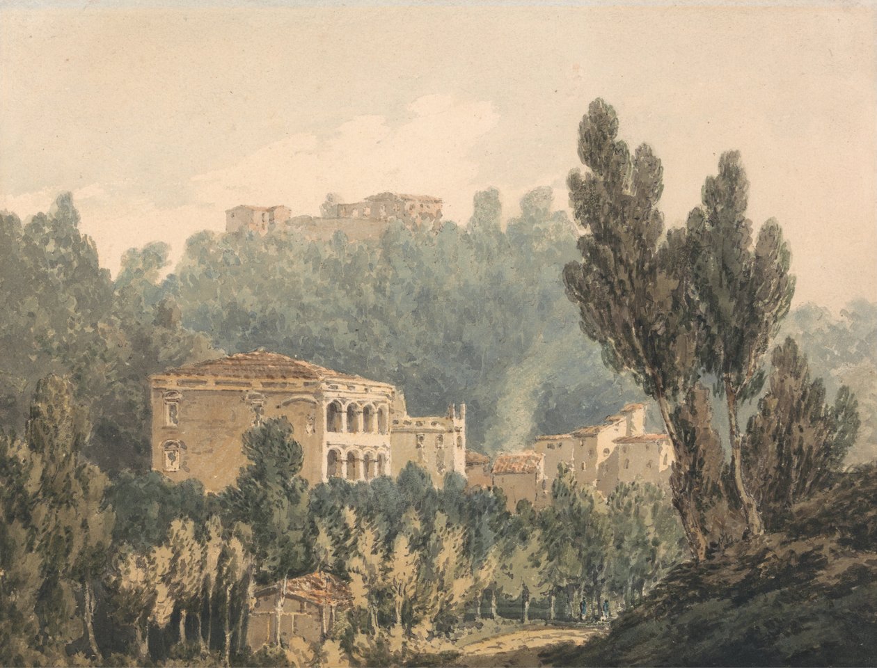 Vietri yakınlarındaki vadide by Joseph Mallord William Turner
