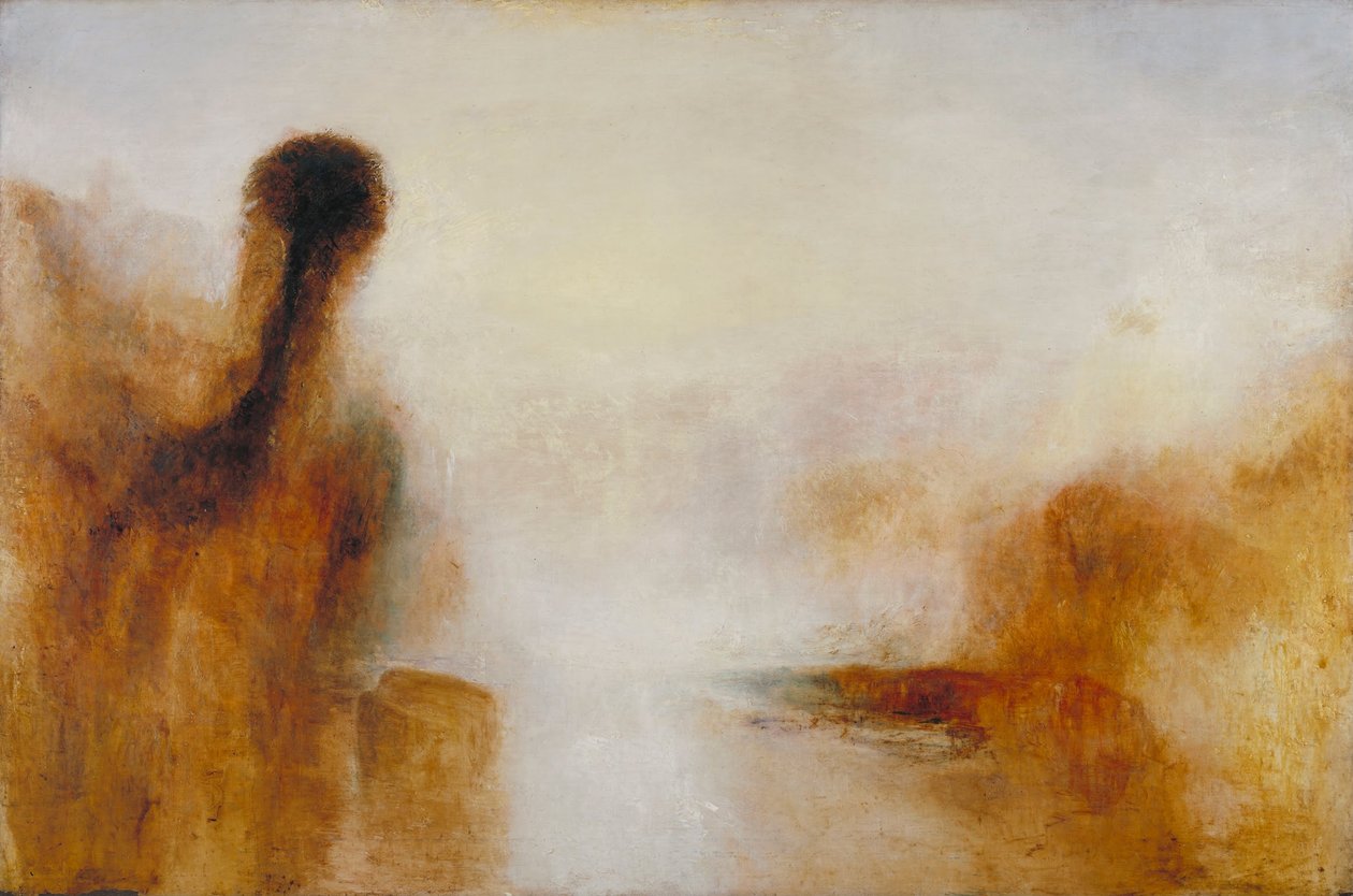 Su ile Peyzaj by Joseph Mallord William Turner