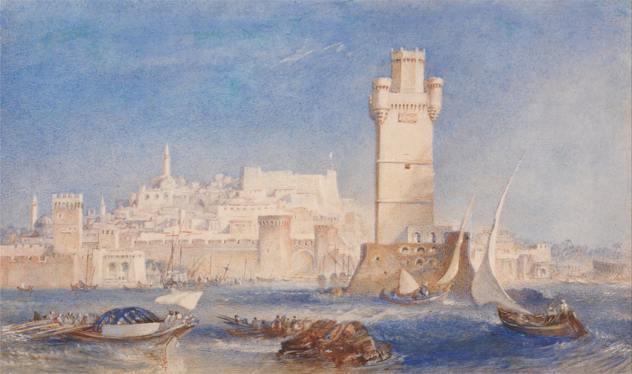 Rodos by Joseph Mallord William Turner