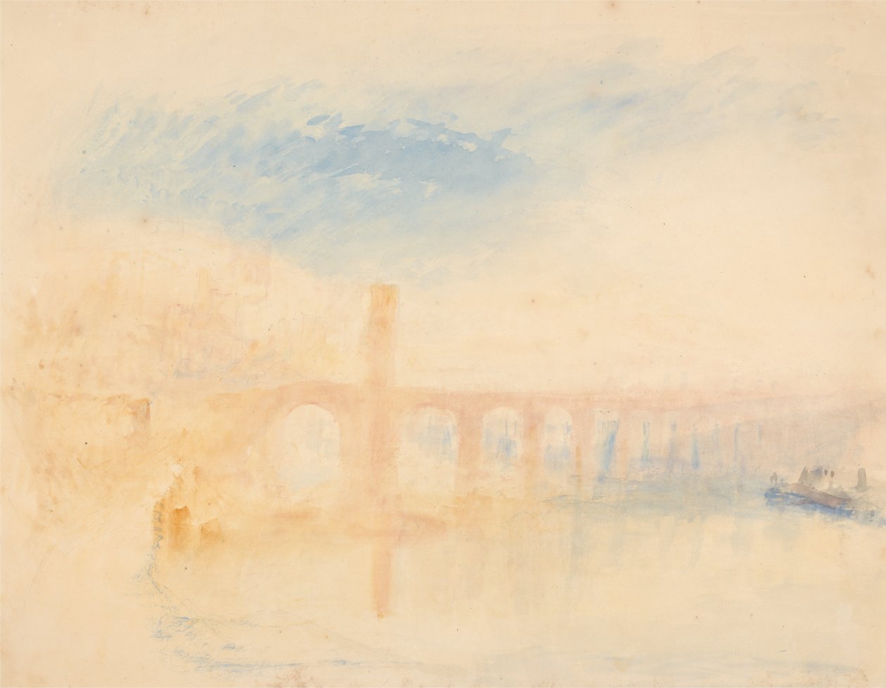 Moselle Köprüsü, Coblenz by Joseph Mallord William Turner