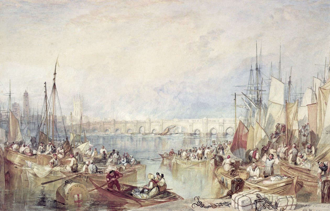 Londra Limanı by Joseph Mallord William Turner