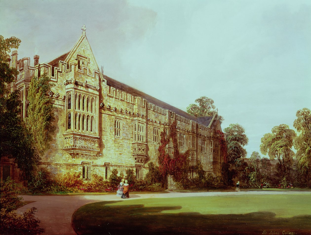 Aziz John Koleji, Oxford by Joseph Murray Ince