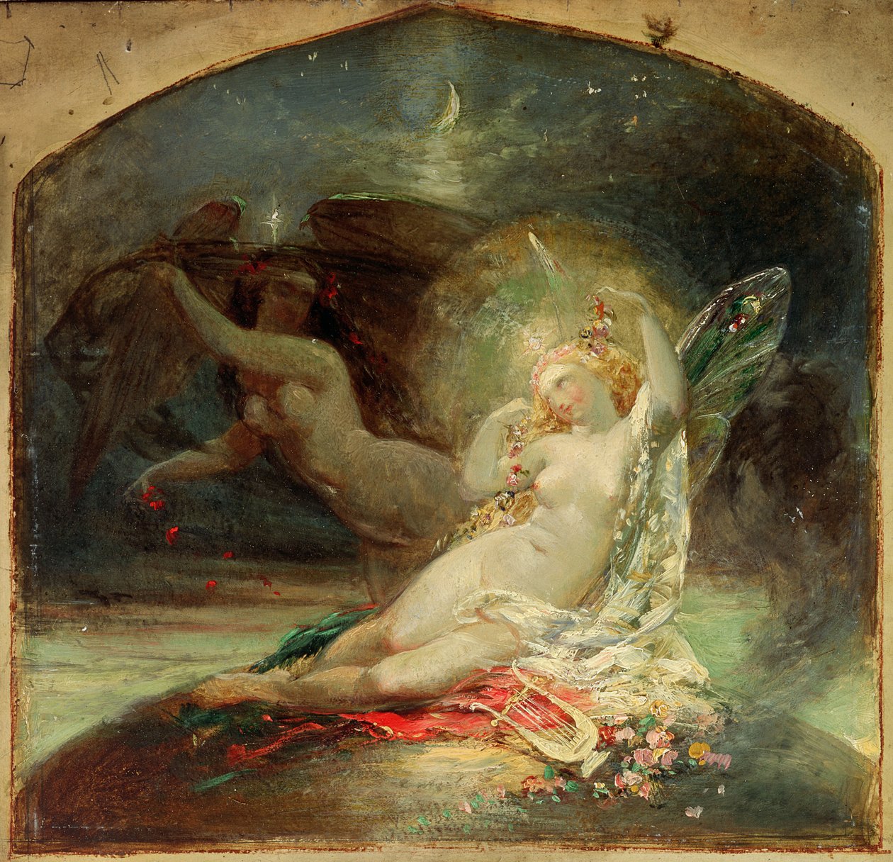 Peri Kraliçesi by Joseph Noel Paton