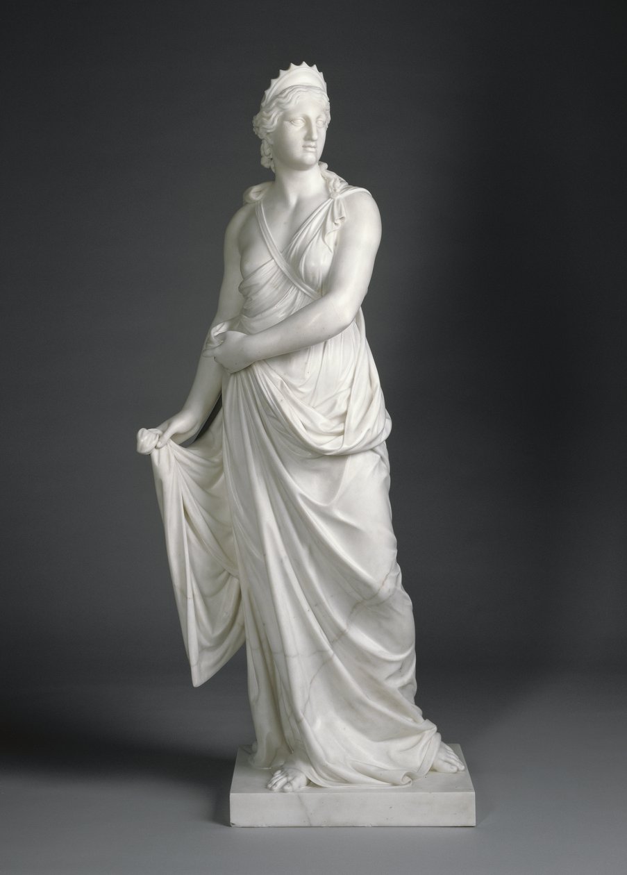 Cortes ve adamları boşlukta by Joseph Nollekens