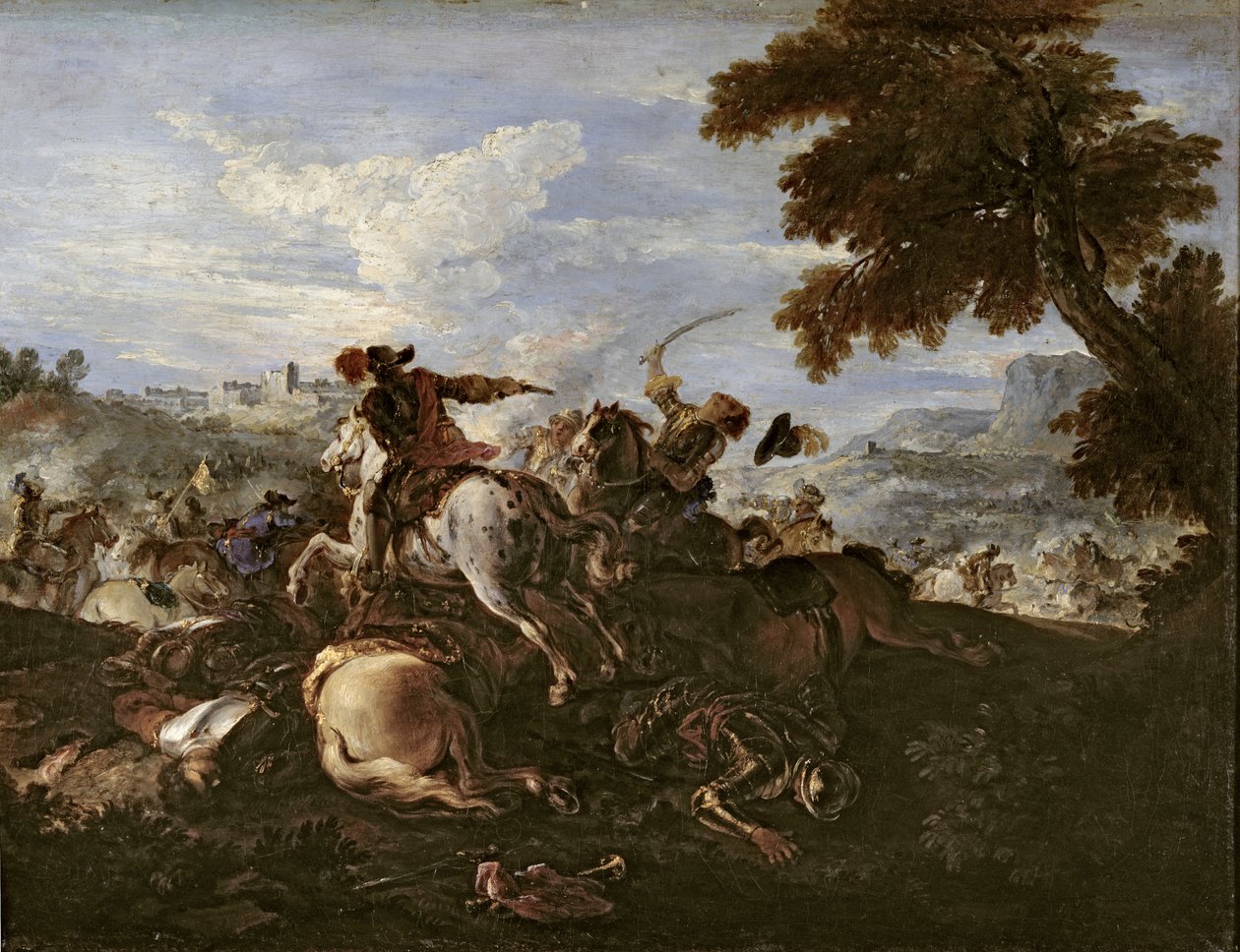 Savaşta Süvariler by Joseph Parrocel